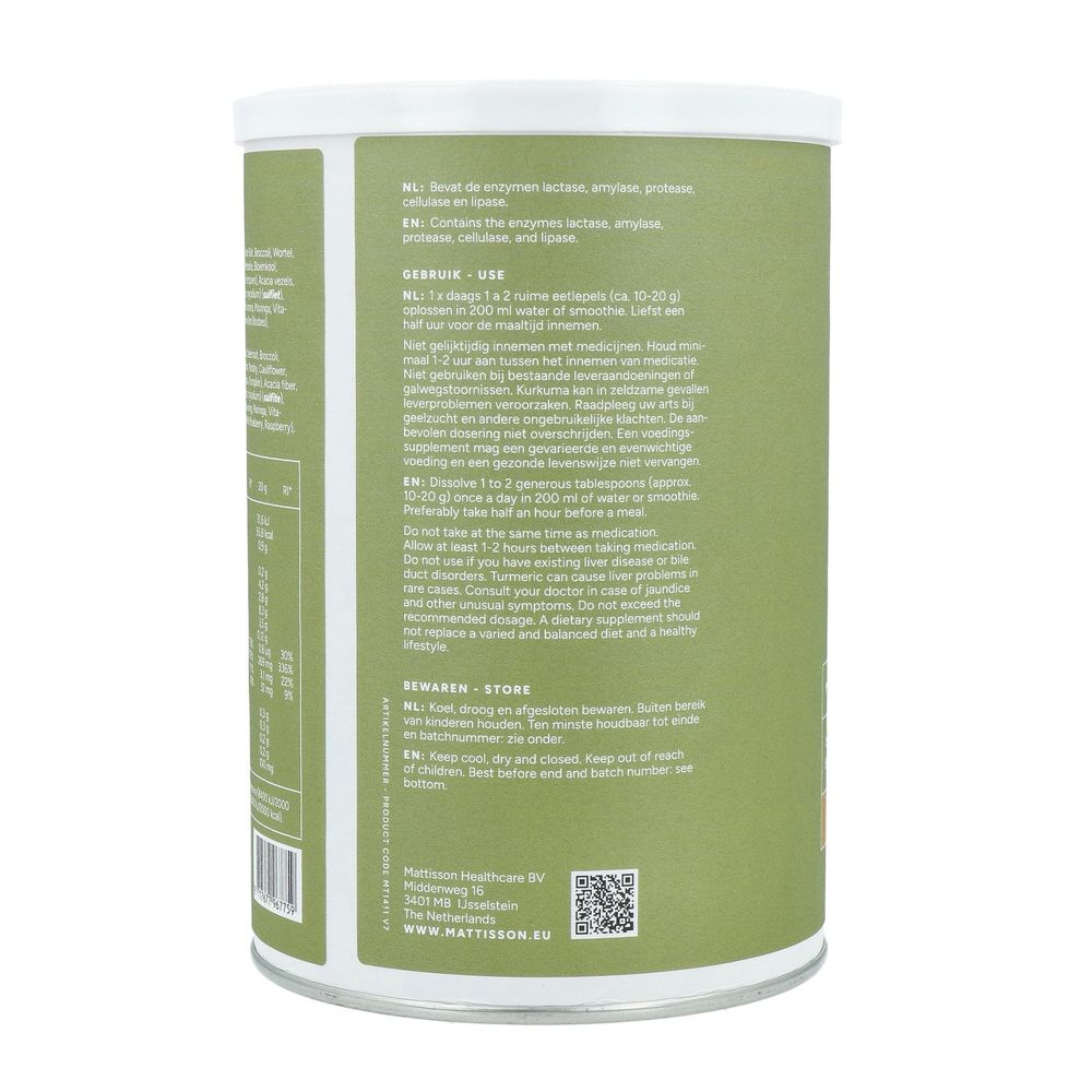 Mattisson Vegan AlkaGreens 300 gram