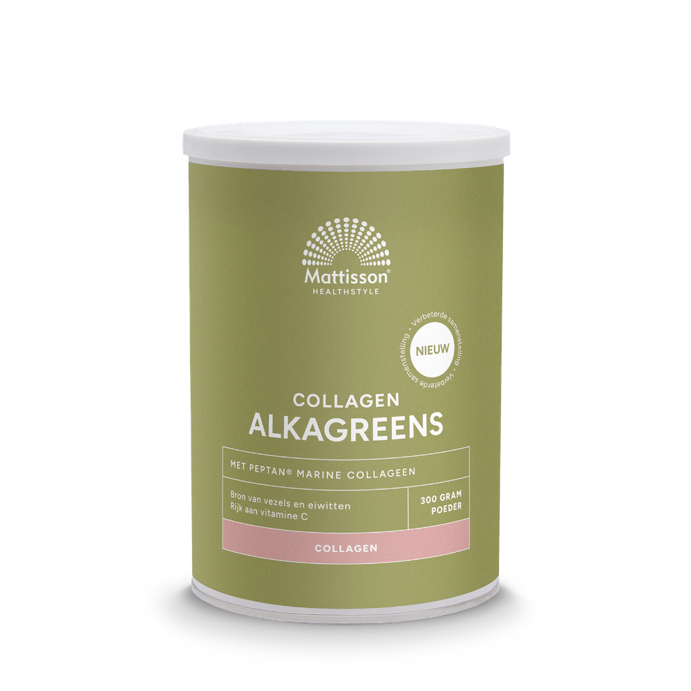 Mattisson Collagen AlkaGreens poeder 300 gram