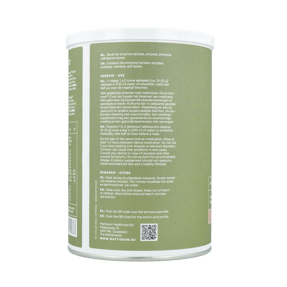 Mattisson Collagen AlkaGreens poeder 300 gram