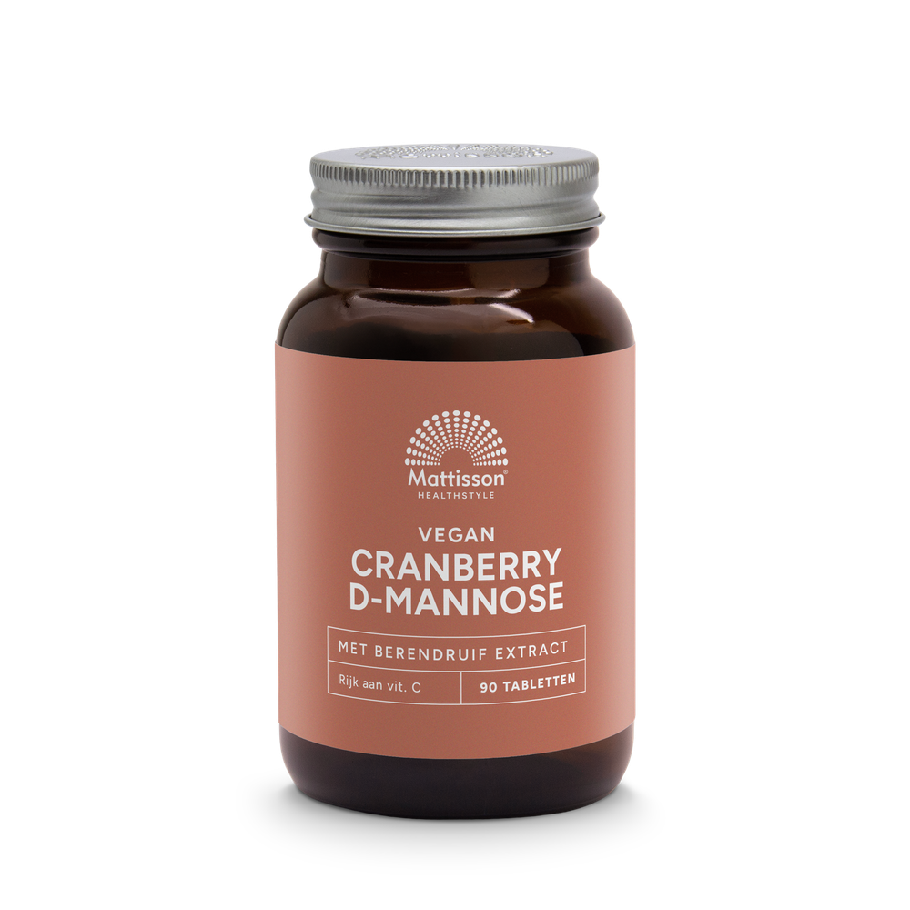 Mattisson Cranberry D-mannose 90 tabletten