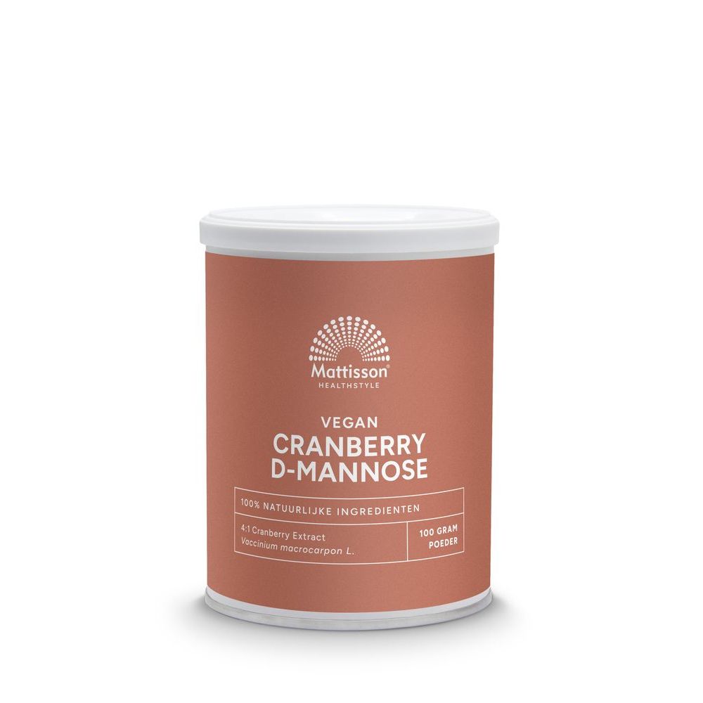 Mattisson Cranberry D-mannose poeder 100 gram