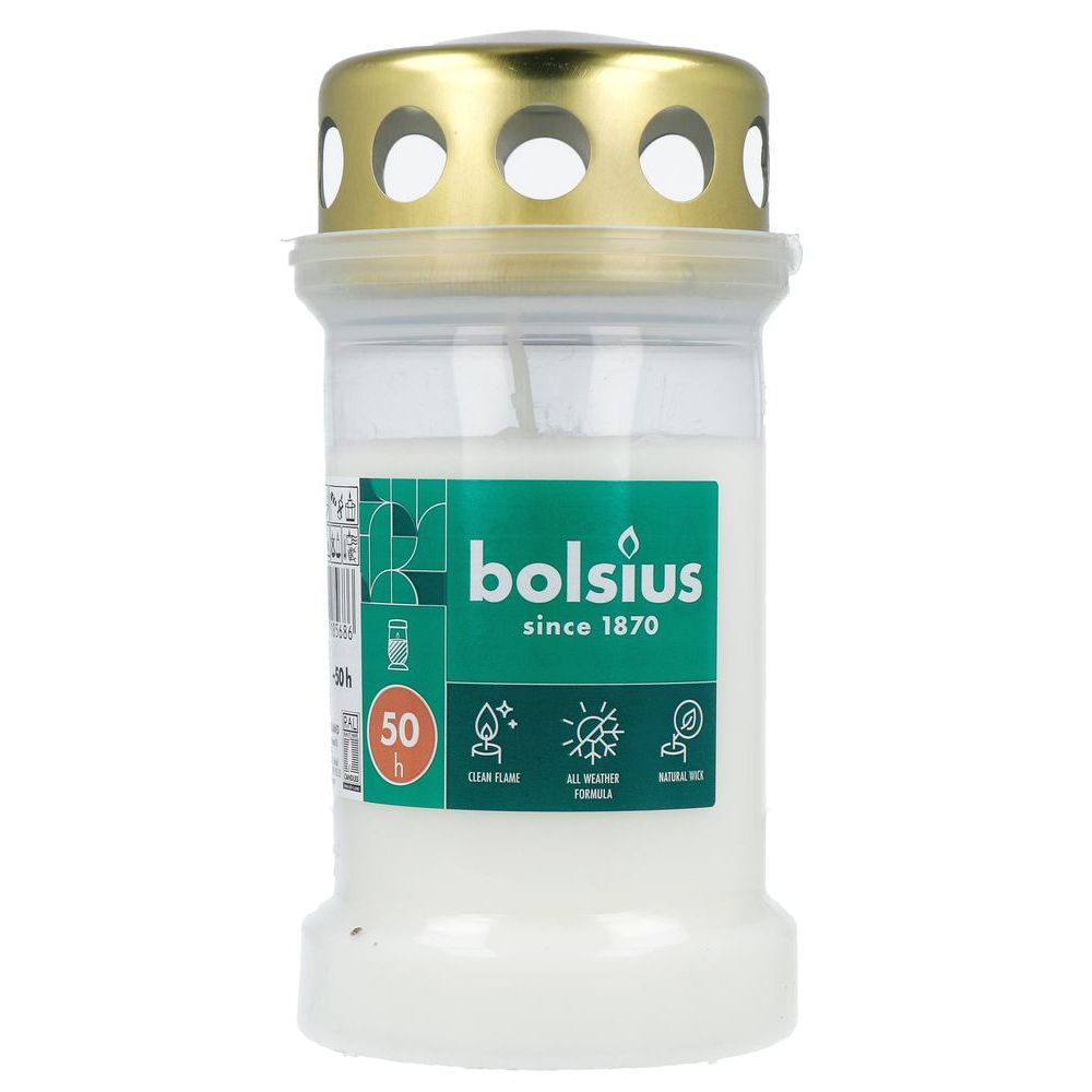 Bolsius Herdenkingslicht nr 3 transparant