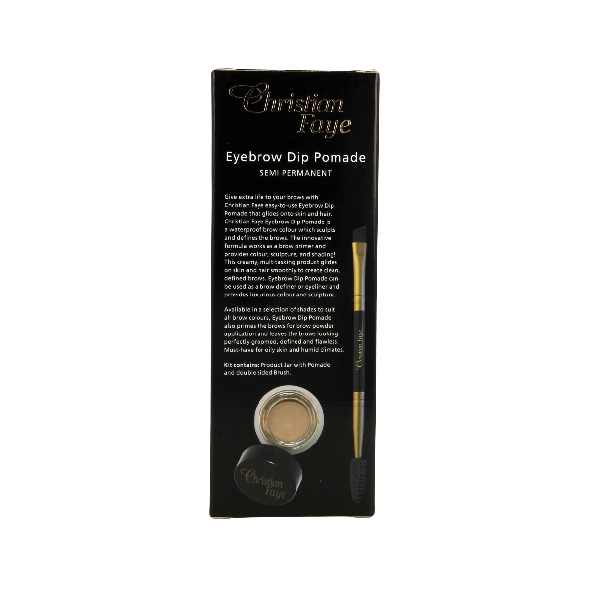 Christian Faye Eyebrow dip pomade taupe 4,5 gram