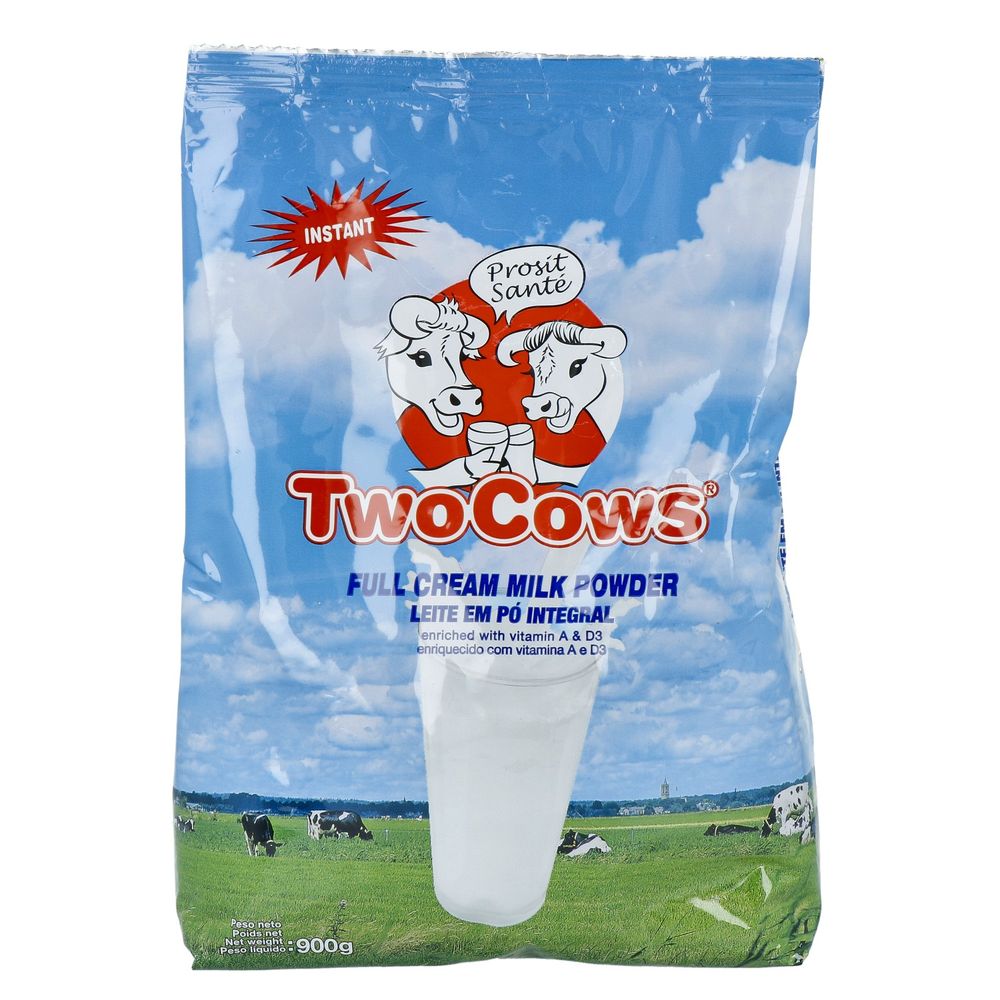 Two Cows Volle Melkpoeder 900 gram