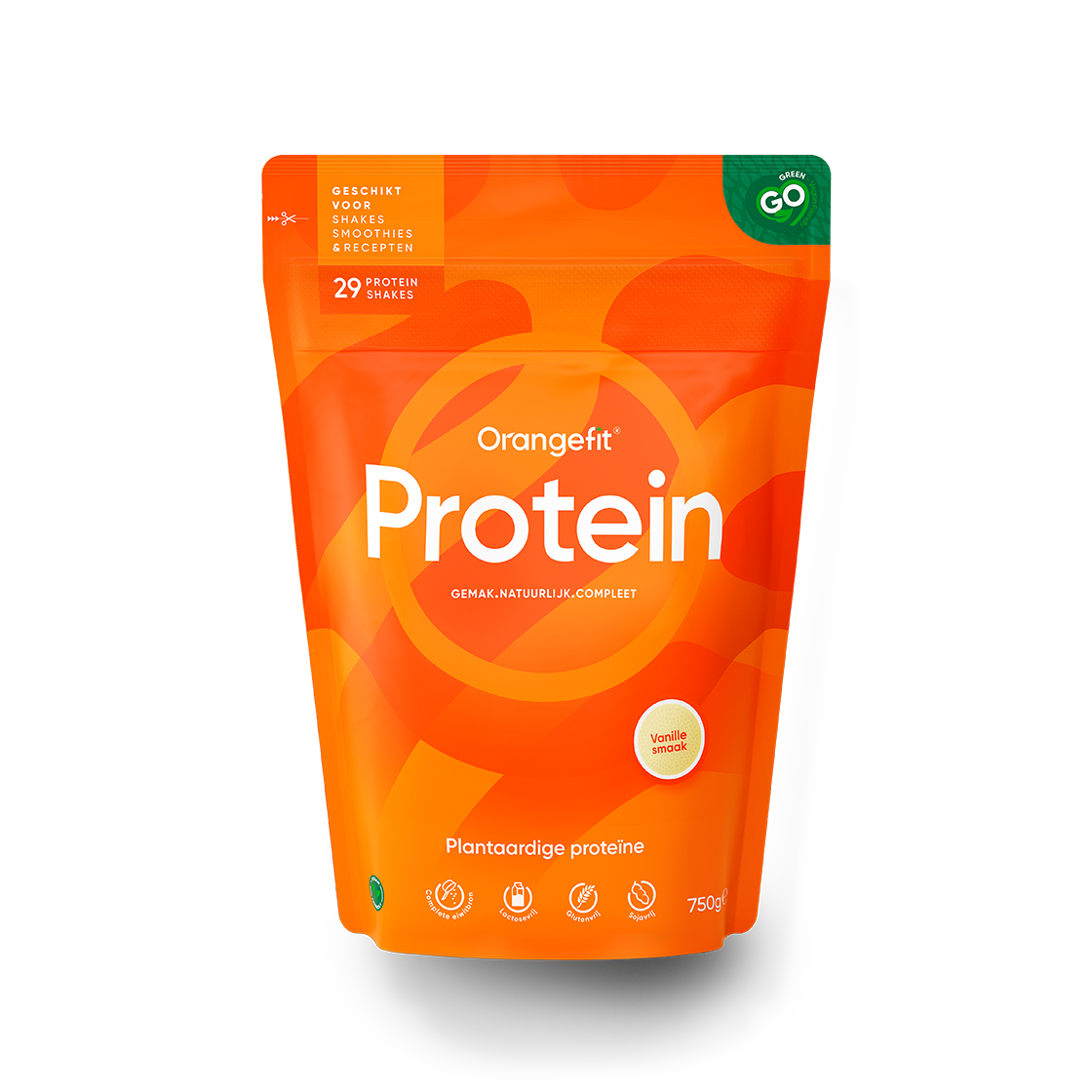 Orangefit Protein shake vanilla 750 gram