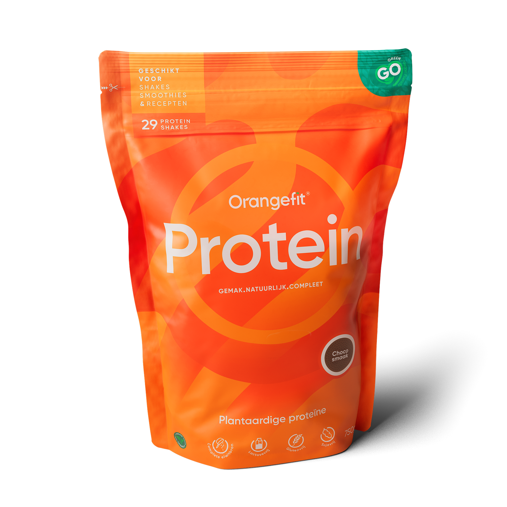 Orangefit Protein shake chocolate 750 gram
