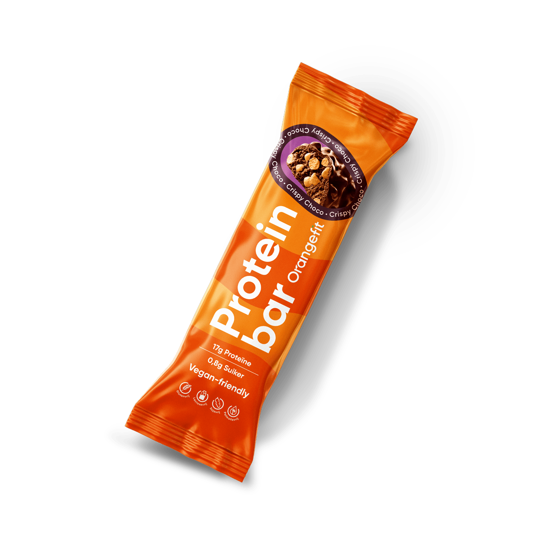 Orangefit Protein bar crispy chocolate 50 gram