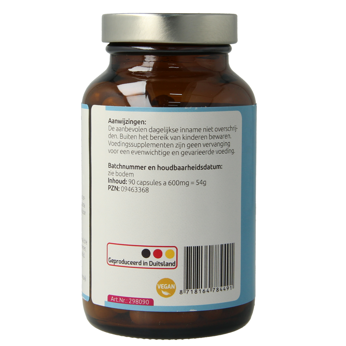 Hanoju Tribulus maca guarana extract 90 vcaps