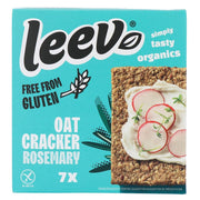 Leev Oatcracker Rosemary Glutenvrij Bio