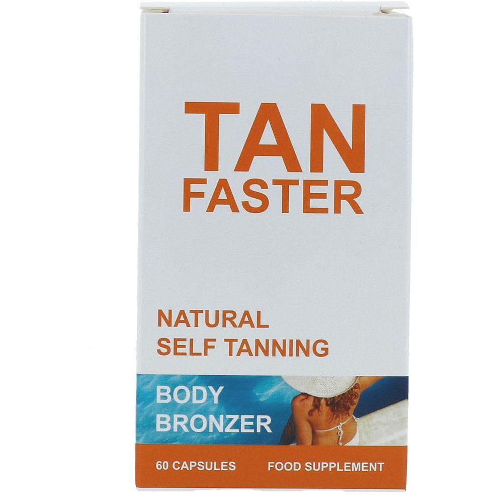 Tanfaster Natural Self Tanning Body Bronzer 60 capsules - Phytofemme