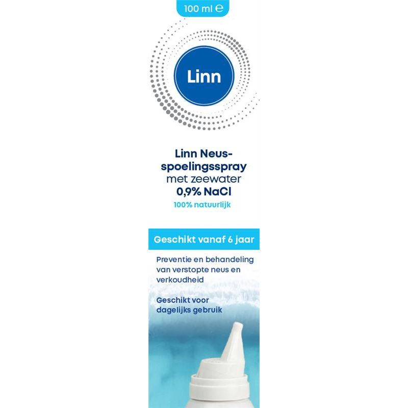 Linn Neusspoelingsspray zeewater 100 ml