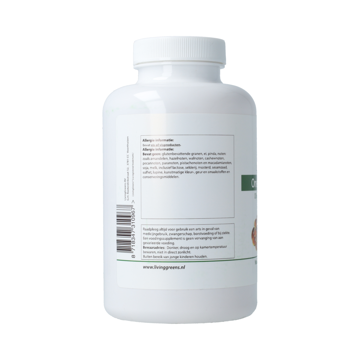 Livinggreens Omega 3 6 9 complex 180 capsules