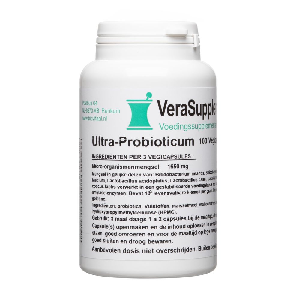VeraSupplements Ultra Probioticum Capsules 100 vcp