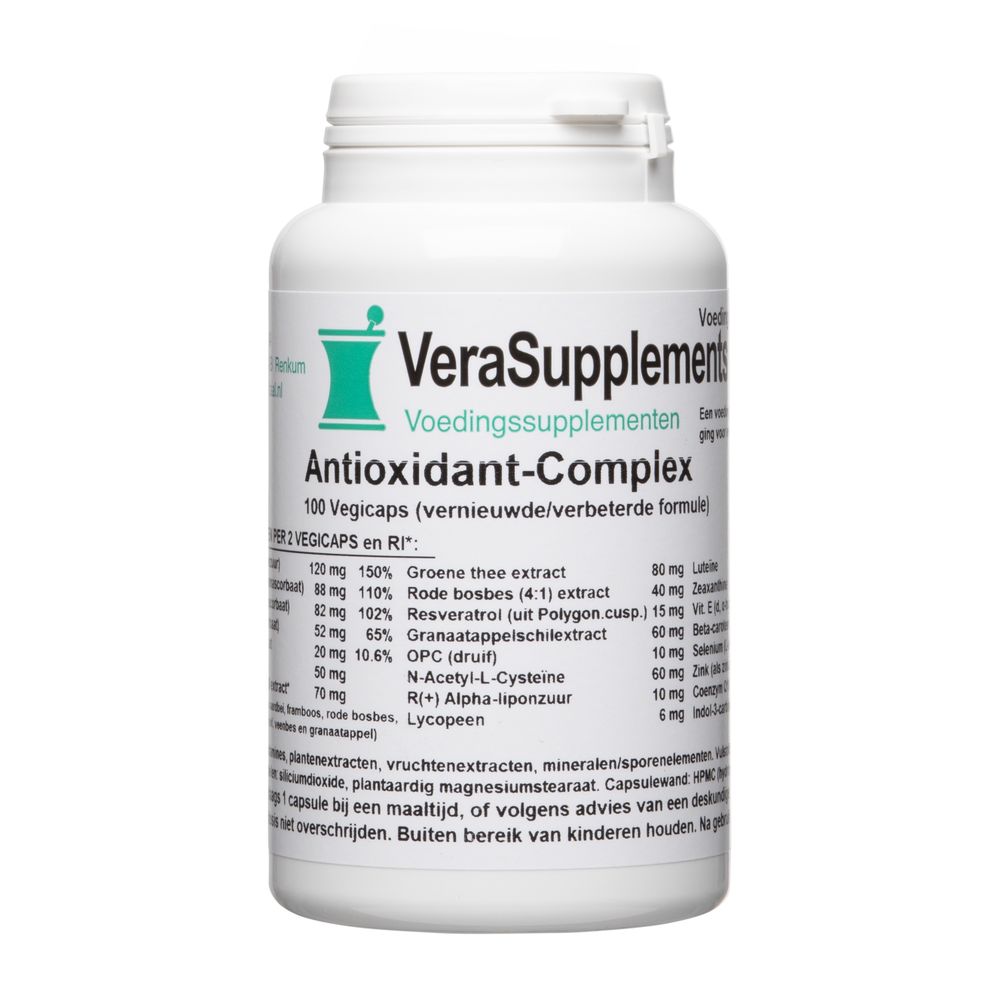VeraSupplements Antioxidant Complex Capsules 100 vcp