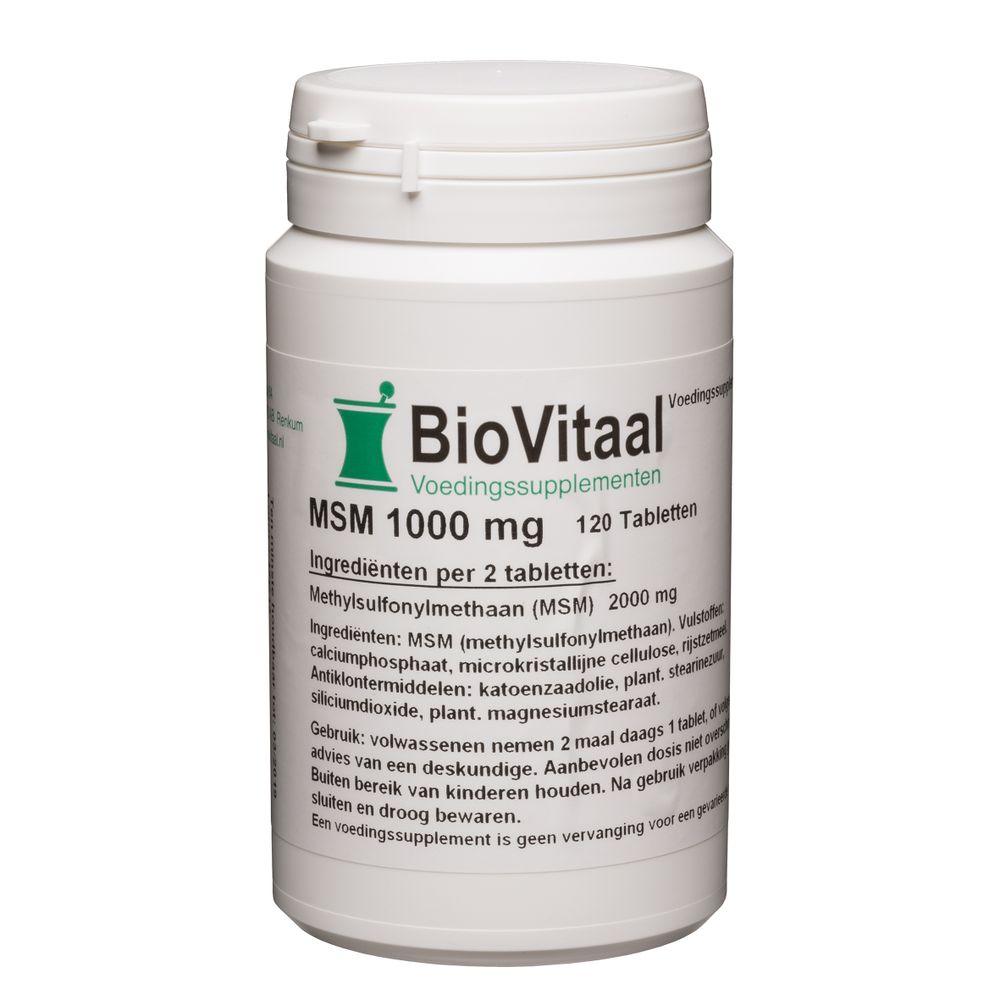 VeraSupplements MSM 1000 Tabletten 120 tb