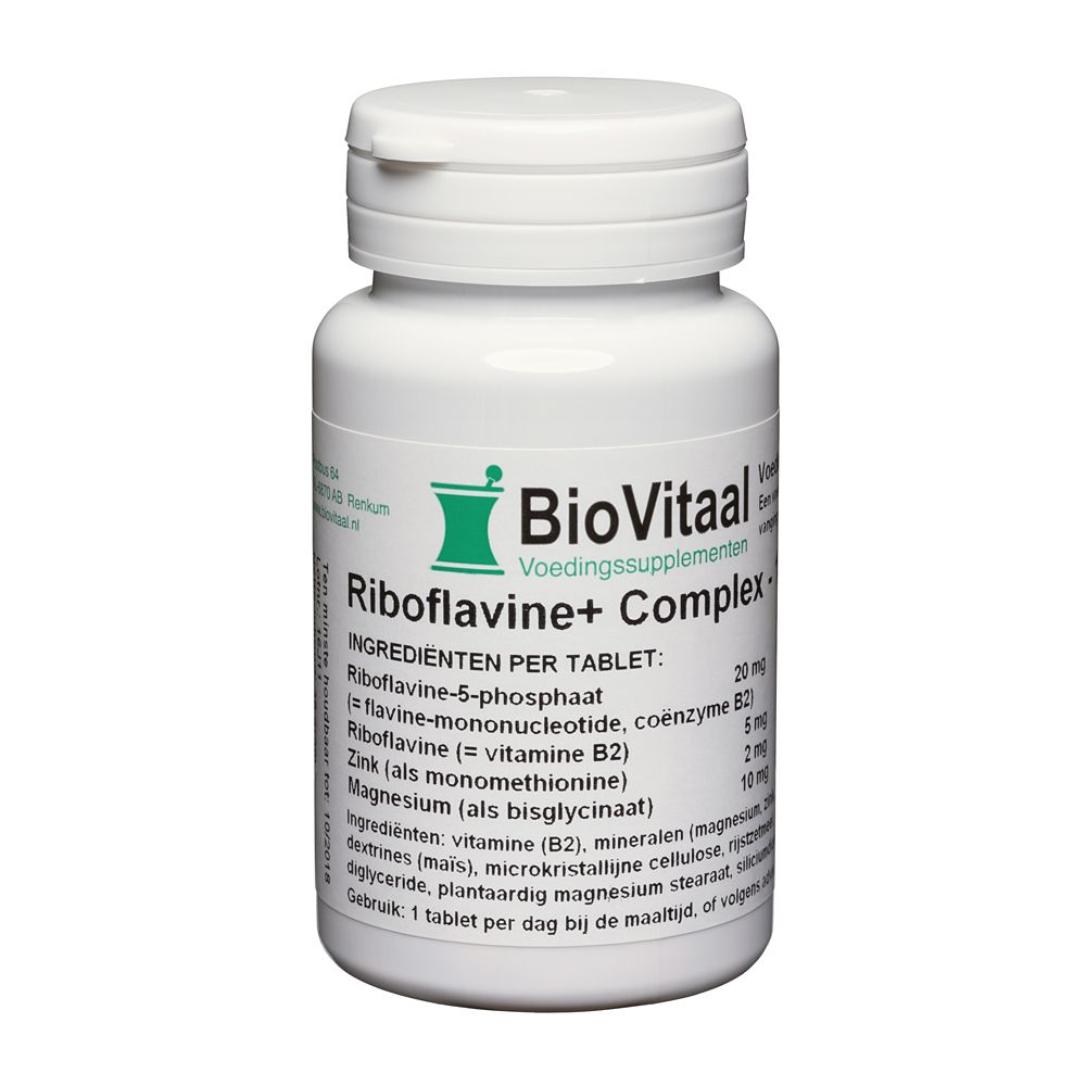 VeraSupplements Riboflavine+ Complex Tabletten 100 tb
