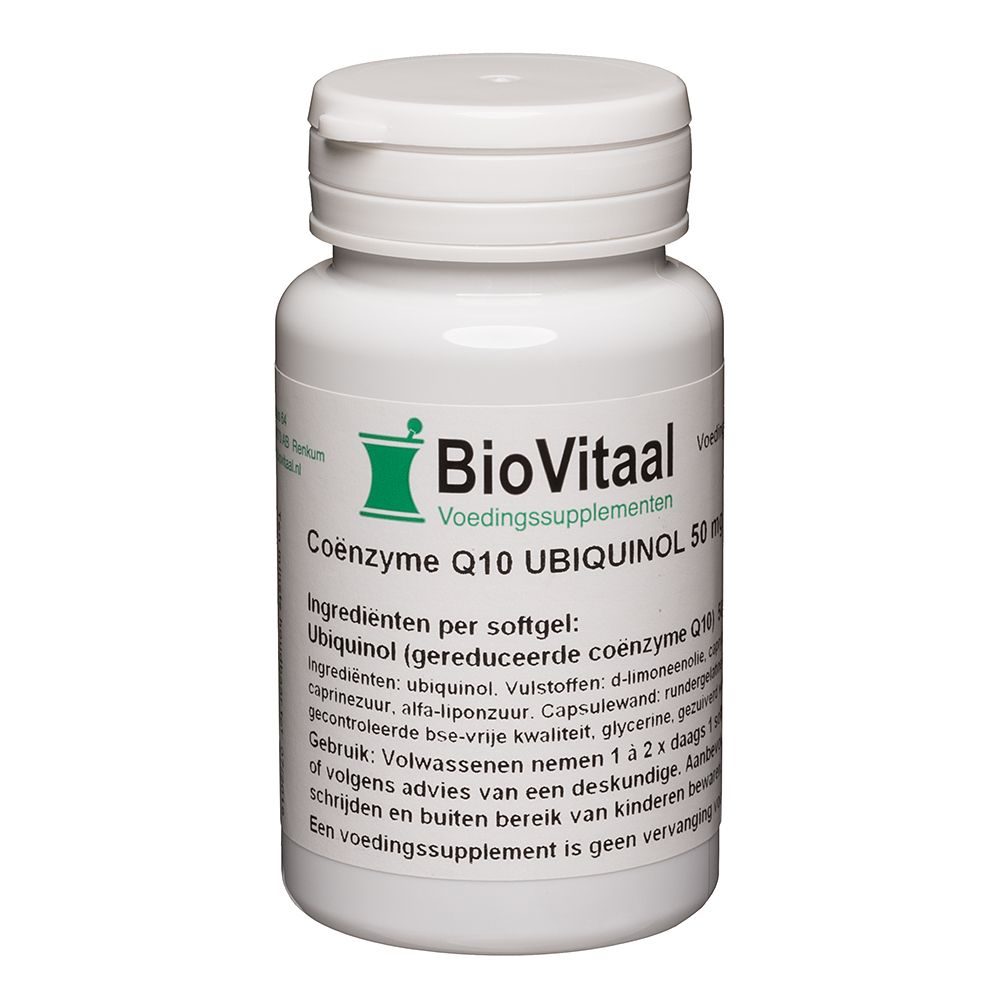 VeraSupplements Coënzyme Q10 50mg Capsules 60 cp