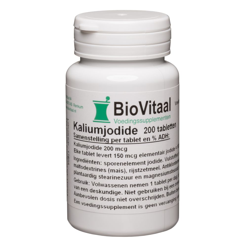 VeraSupplements Kaliumjodide Tabletten 200 tb