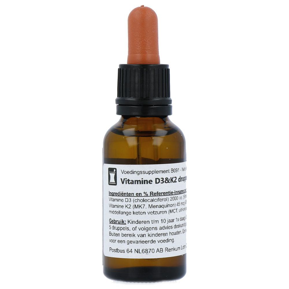 VeraSupplements Vitamine D3 & K2 Druppels 30 ml