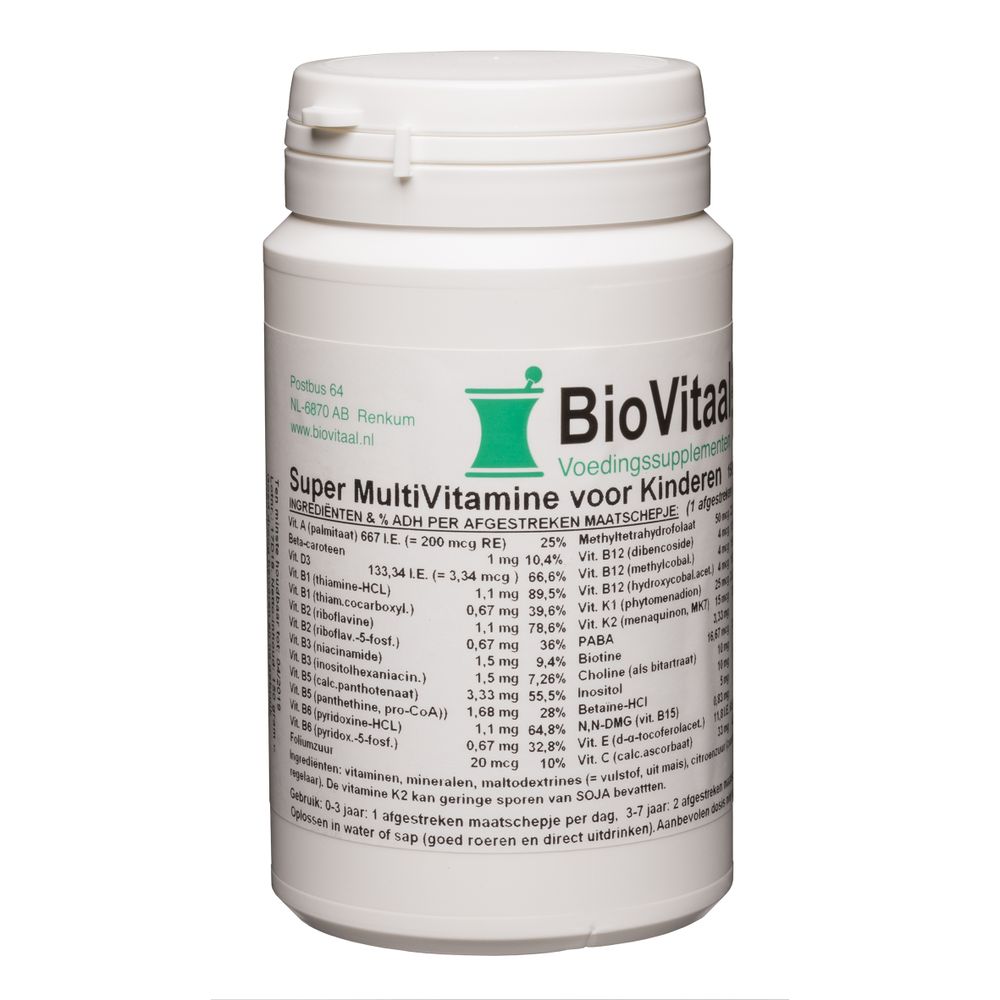 VeraSupplements Super Multi Kinderen Poeder 150 gr