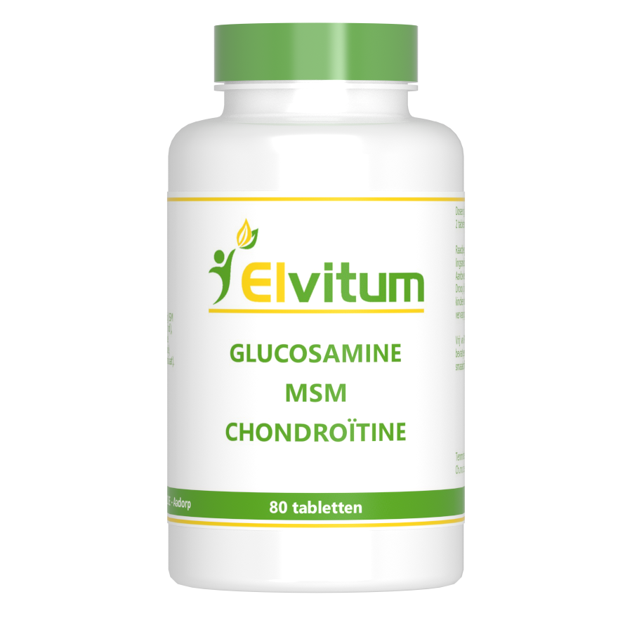 Elvitum Glucosamin msm chondro 80 tabletten