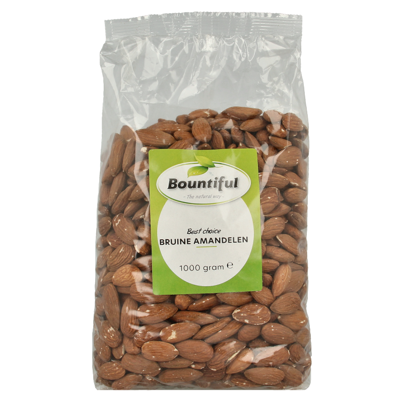 Bountiful Bruine amandelen 1 kg