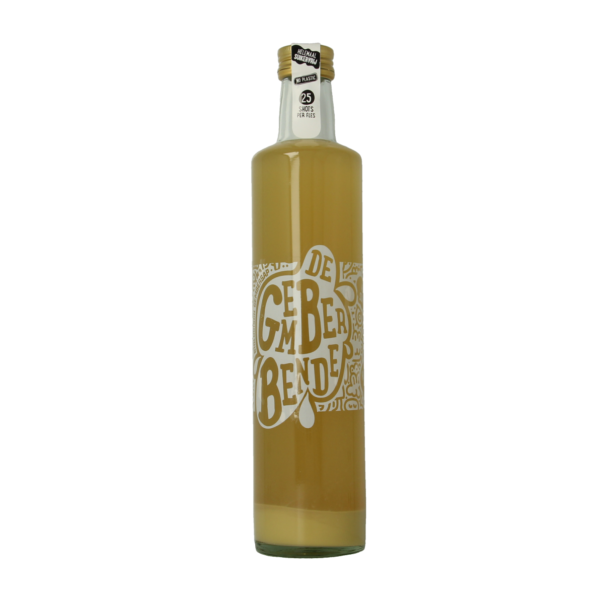 De Gemberbende gembersap puur en biologisch 500 ml