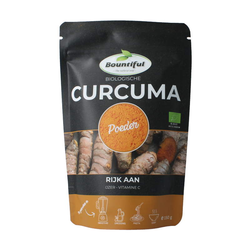 Bountiful Curcuma poeder bio 150 gram