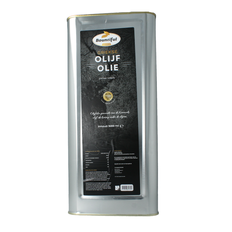 Bountiful Griekse olijfolie select blik 5 liter