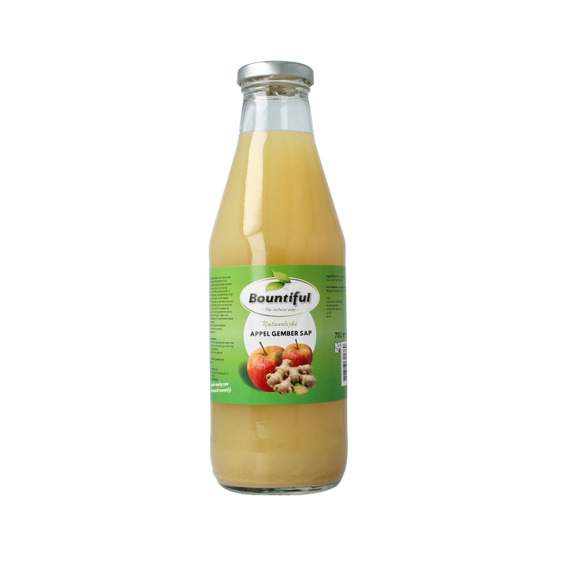 Bountiful Appel-gember sap 750 ml