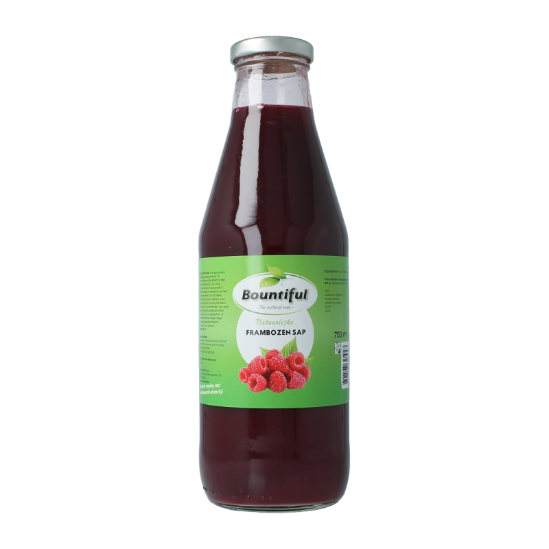 Bountiful Oer frambozensap 750 ml