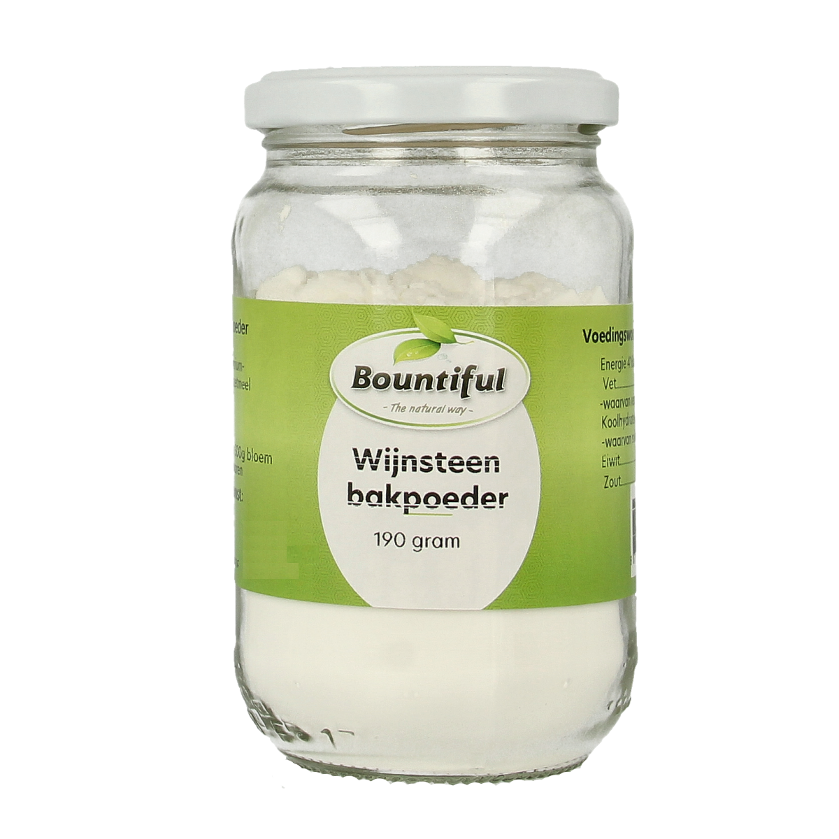 Bountiful Wijnsteenbakpoeder 190 gram