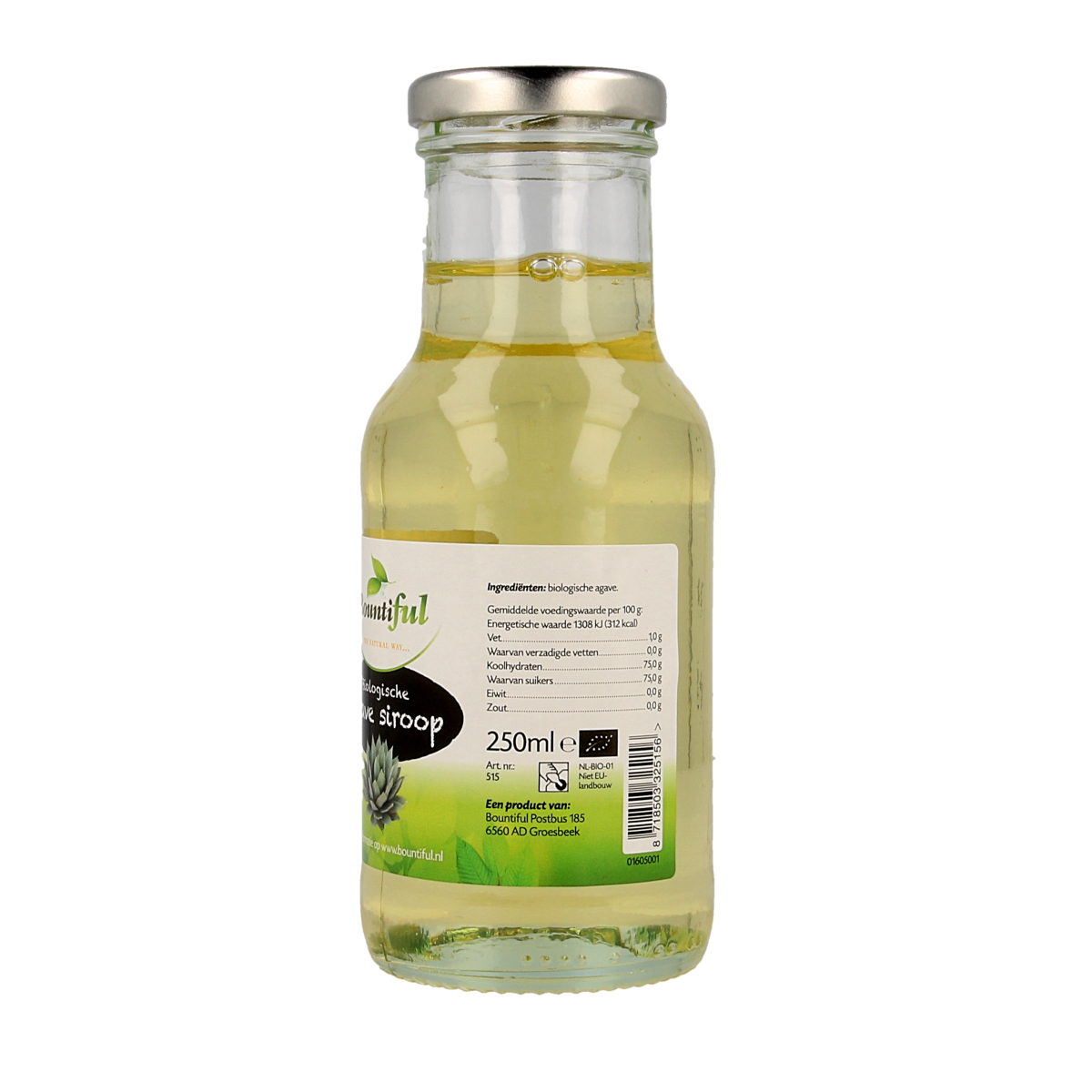 Bountiful Agavesiroop 250 ml