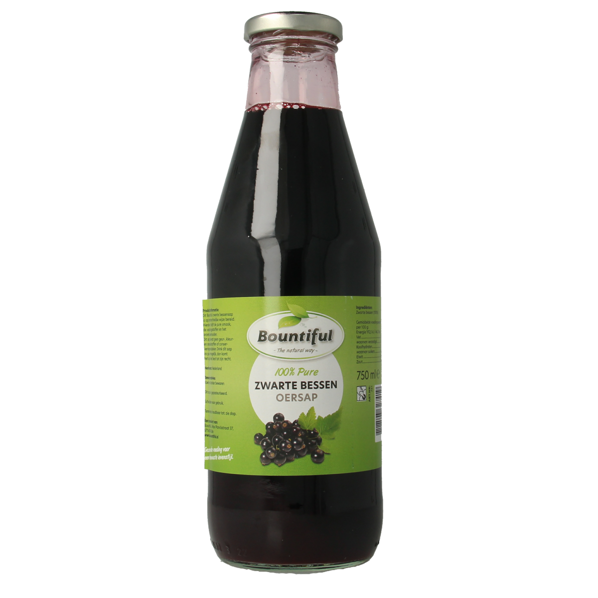 Bountiful Zwarte bessensap 750 ml