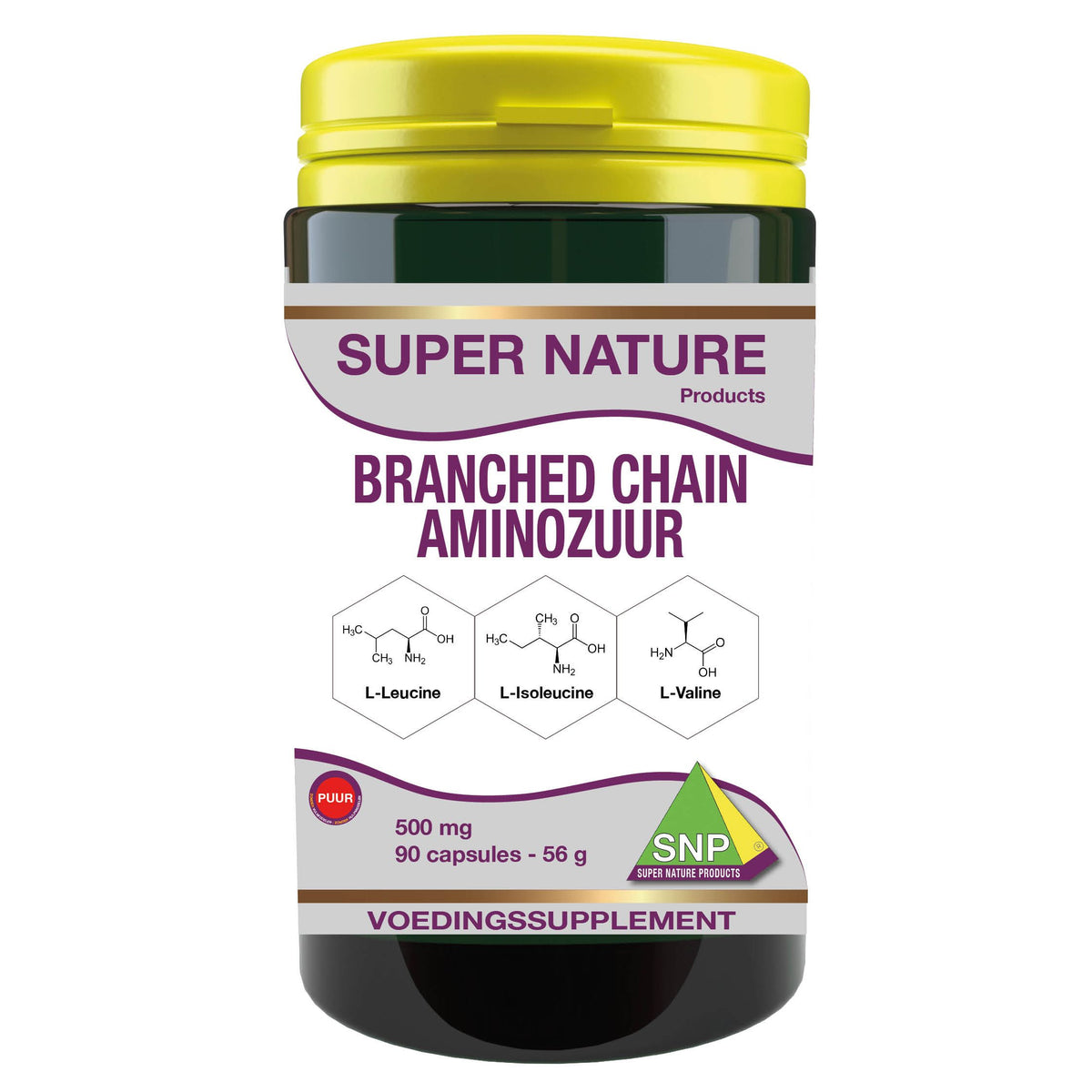 SNP Branched chain aminozuur 500 mg puur 90 capsules
