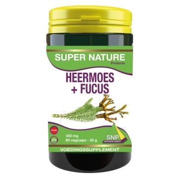 SNP Heermoes & fucus 400 mg puur 60 capsules