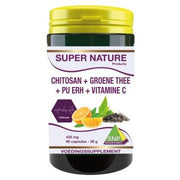 SNP Chitosan groene thee pu erh thee vitamine C 435 mg 60 capsules