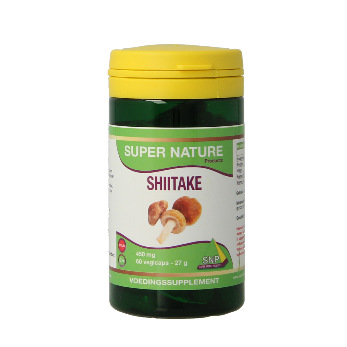 SNP Shiitake 450 mg puur 60 capsules