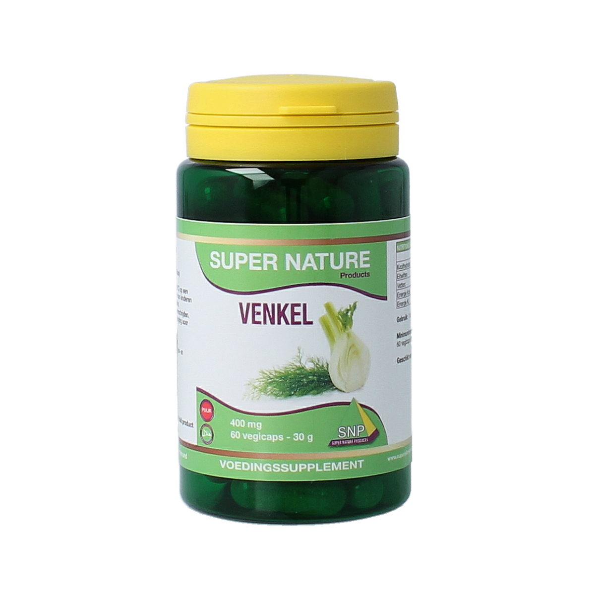 SNP Venkel 400 mg puur 60 capsules
