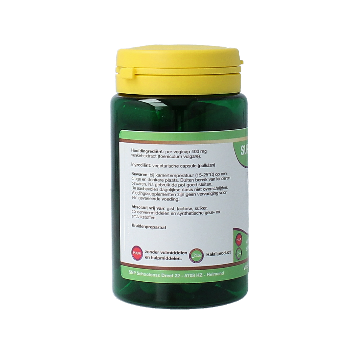 SNP Venkel 400 mg puur 60 capsules