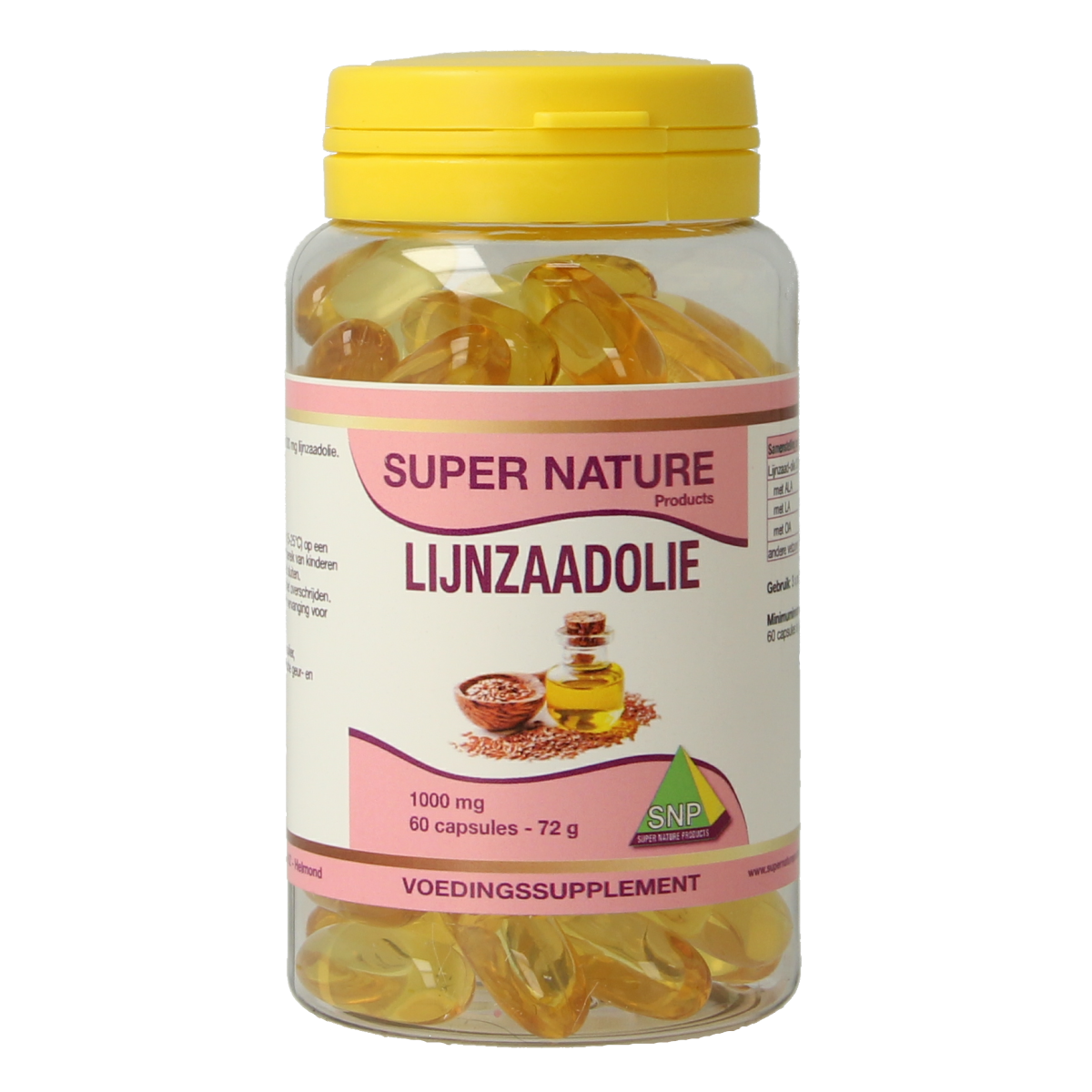 SNP Lijnzaadolie 1000 mg 60 capsules