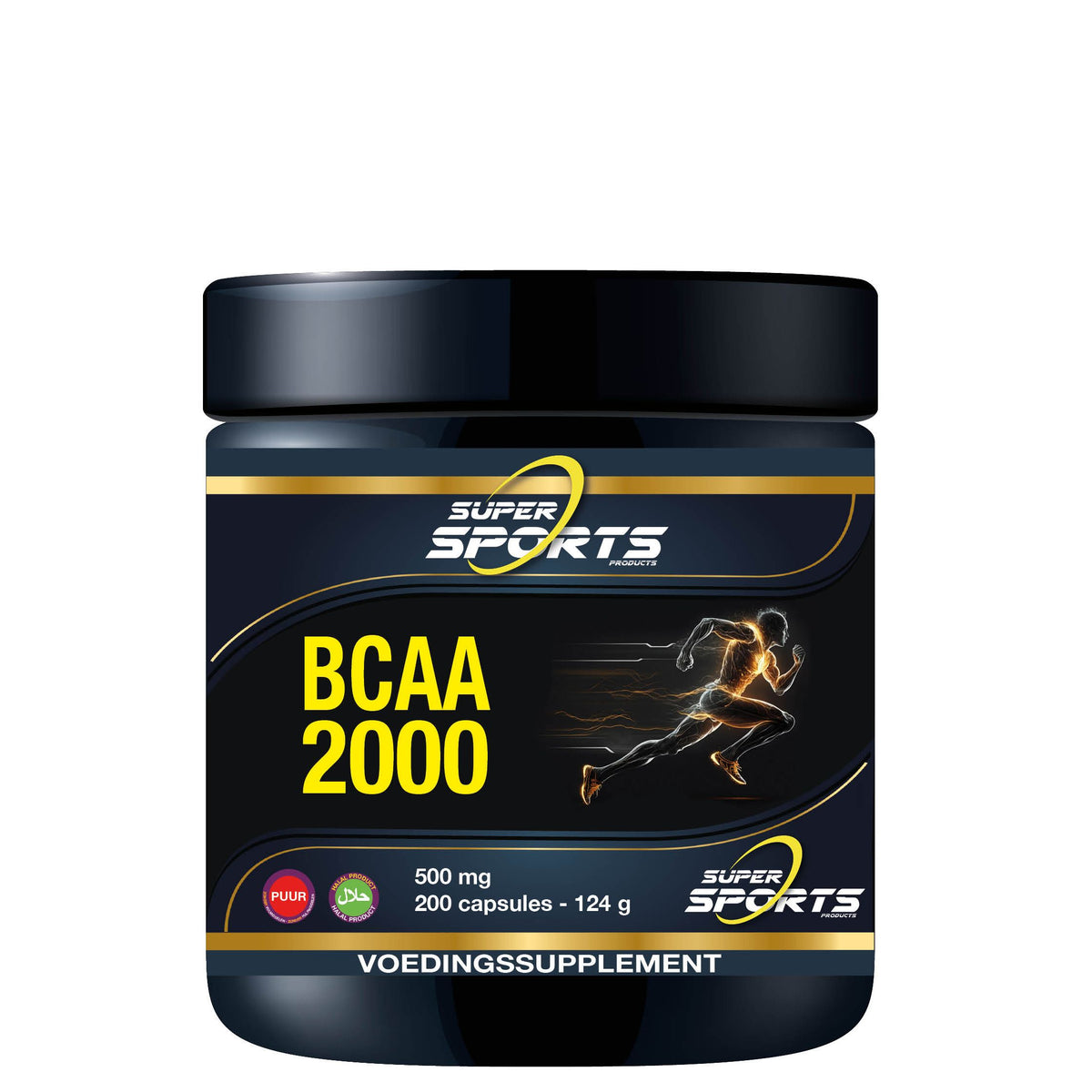 SNP BCAA 2000 puur 200 capsules