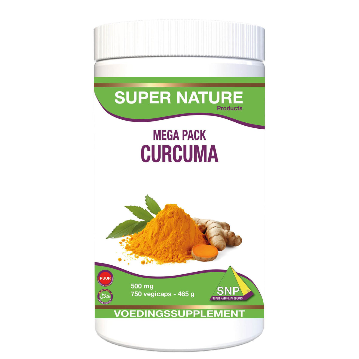 SNP Curcuma puur megapack 750 capsules
