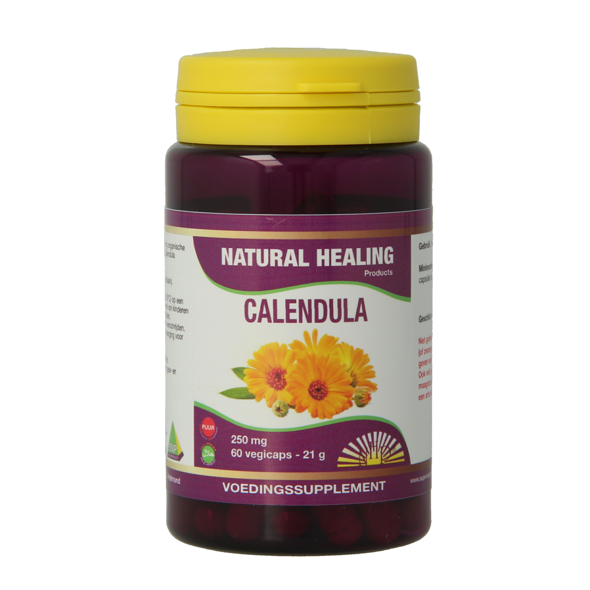 NHP Calendula 250 mg puur 60 vcaps