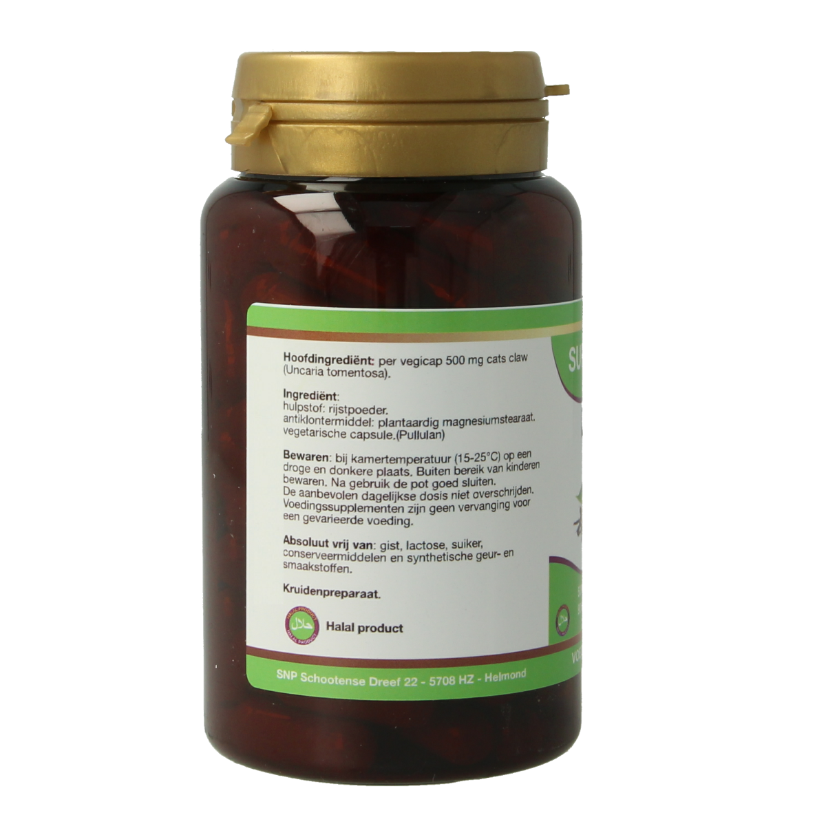 SNP Cats claw 500 mg 90 capsules