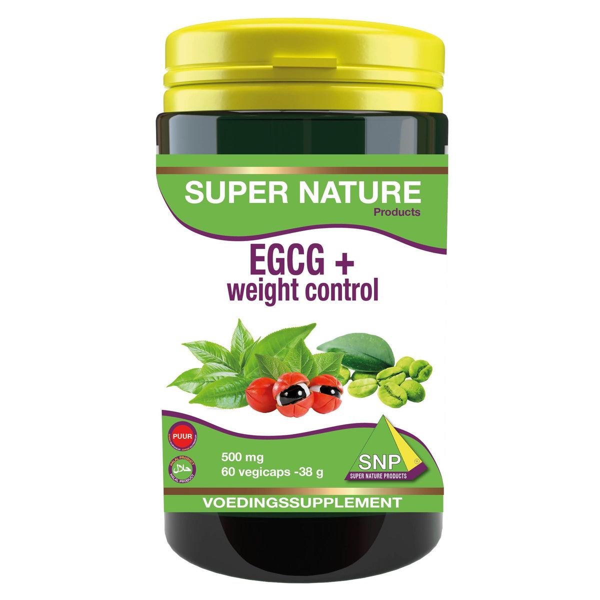 SNP EGCG+ Weight control puur 60 vcaps