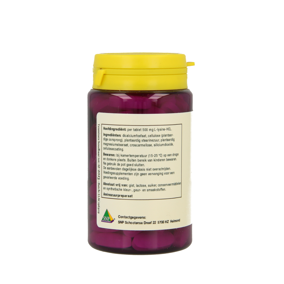 SNP L-lysine 500 mg 100 tabletten