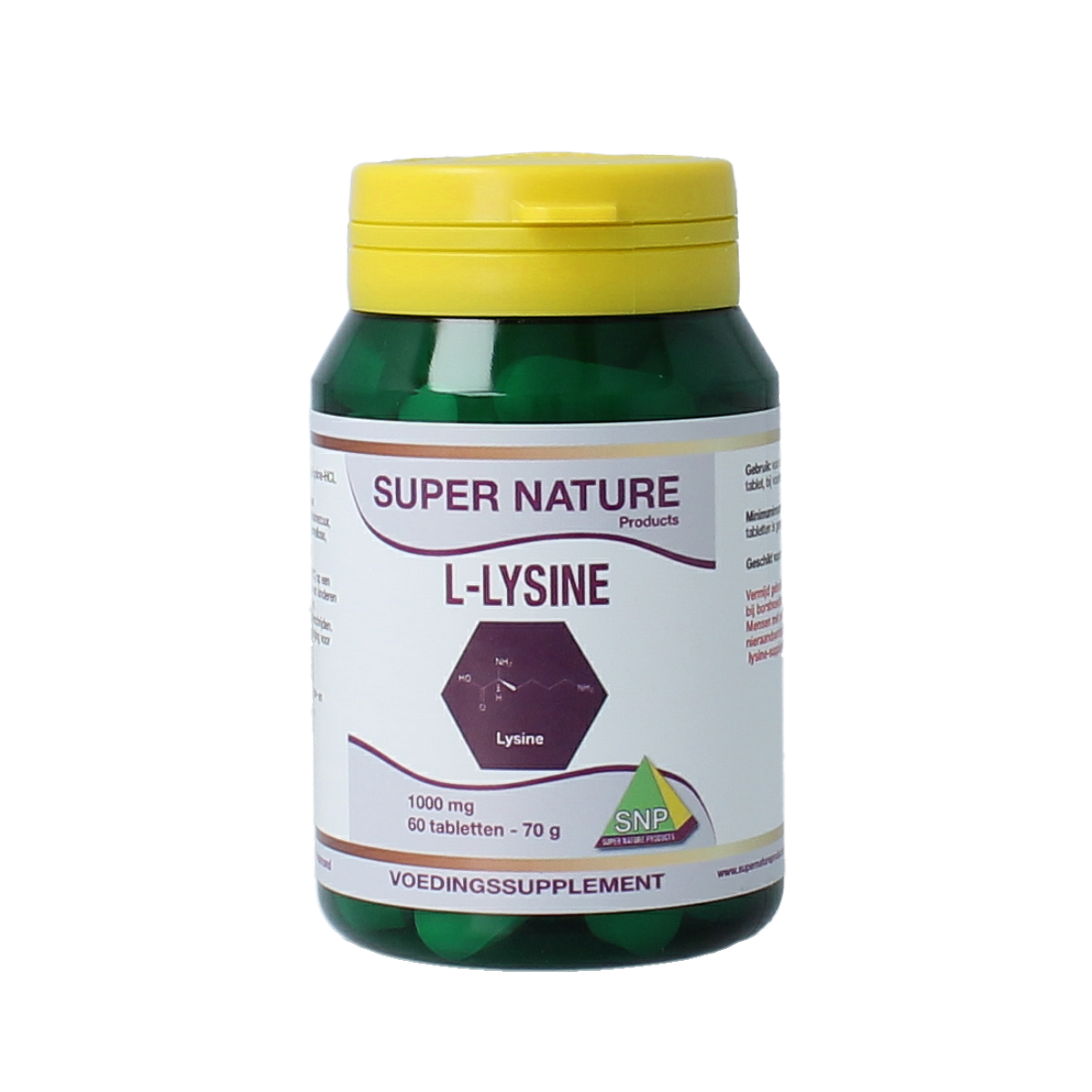 SNP L-lysine 1000 mg 60 tabletten