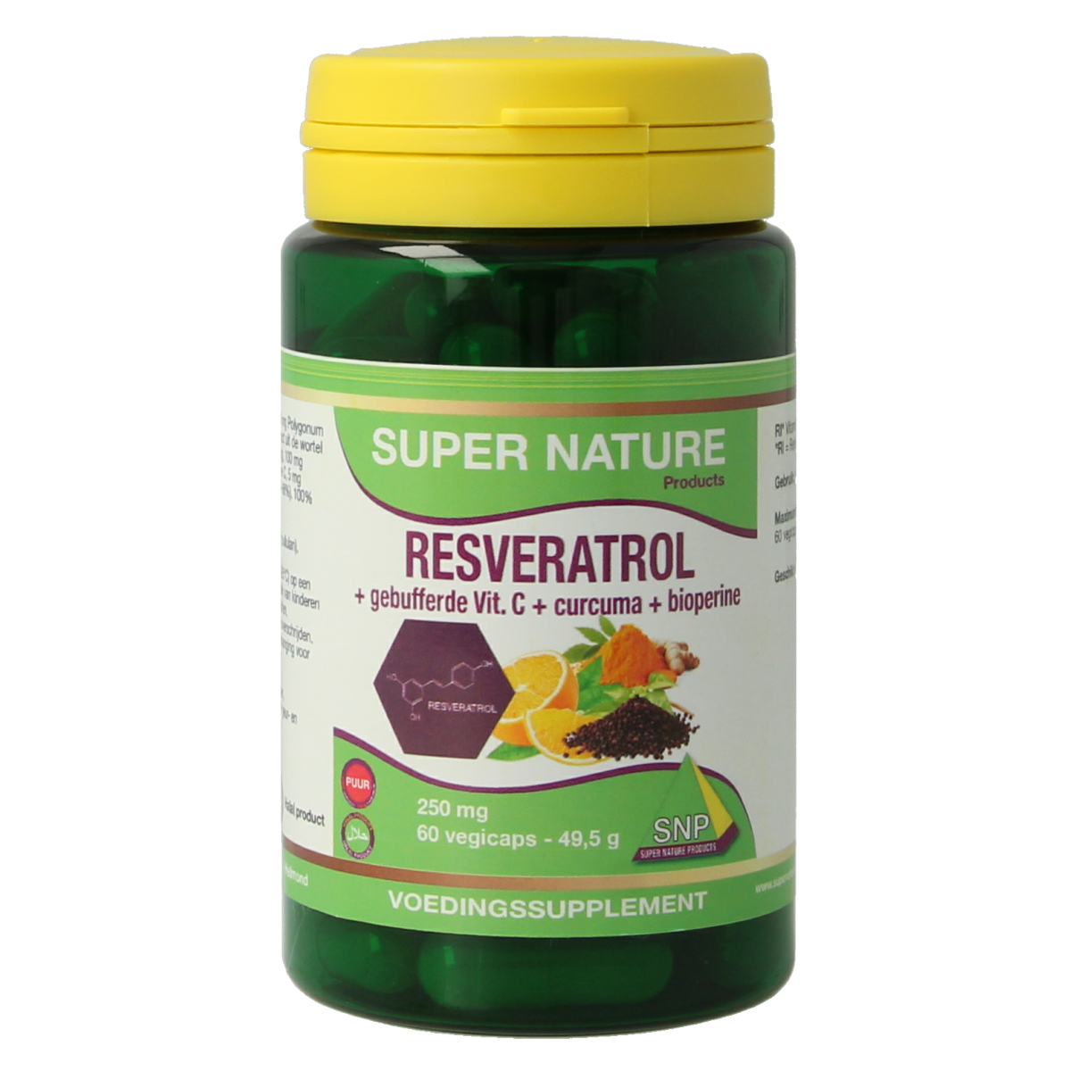 SNP Resveratrol 60 vcaps