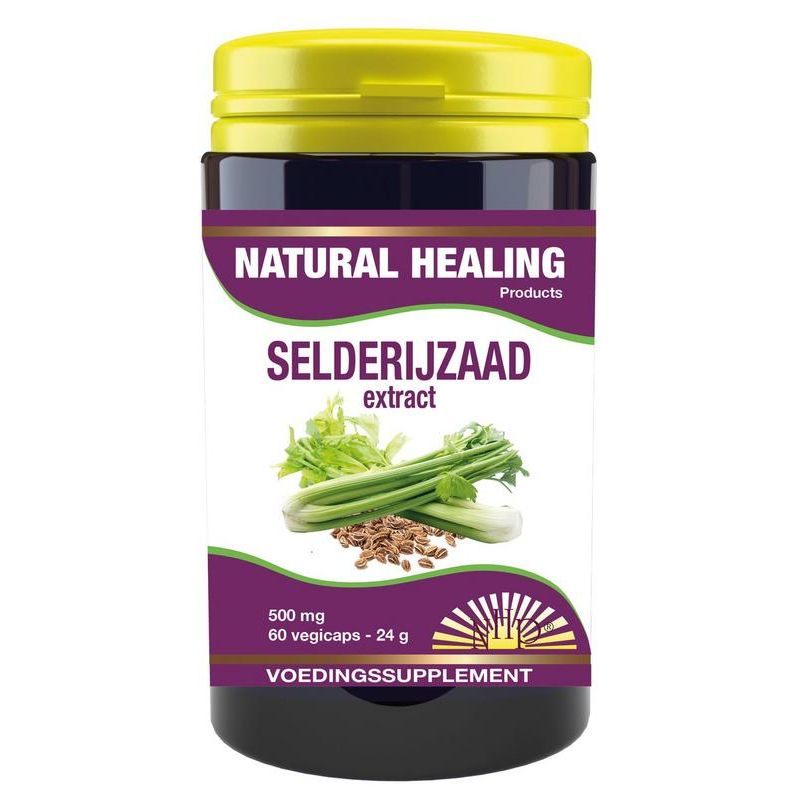 NHP Selderijzaad extract 500 mg 60 vcaps